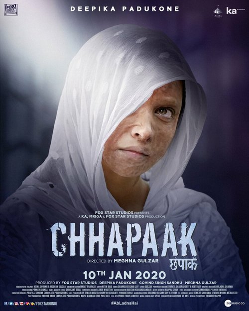 Смотреть фильм Брызги / Chhapaak (2020) онлайн в хорошем качестве HDRip