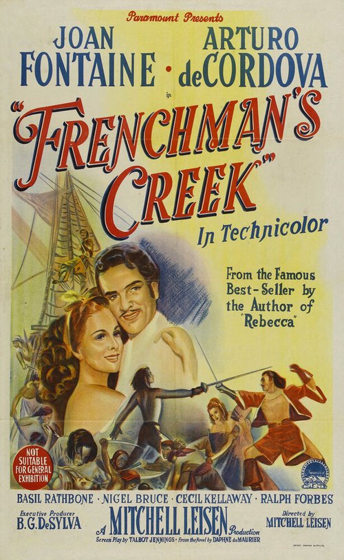 Смотреть фильм Бухта пирата / Frenchman's Creek (1944) онлайн в хорошем качестве SATRip