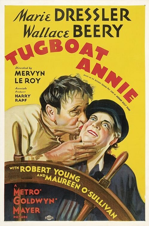 Смотреть фильм Буксирщица Энни / Tugboat Annie (1933) онлайн в хорошем качестве SATRip