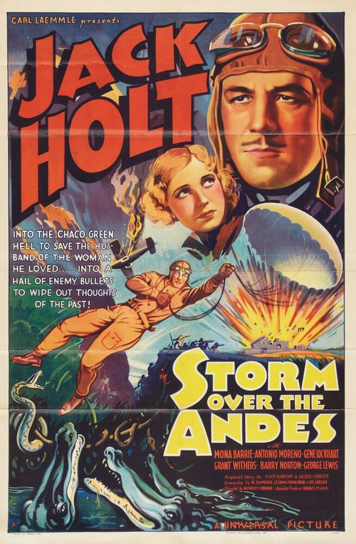 Смотреть фильм Буря над Андами / Storm Over the Andes (1935) онлайн в хорошем качестве SATRip