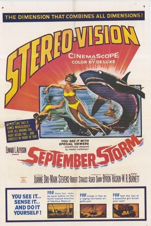Смотреть фильм Буря в сентябре / September Storm (1960) онлайн в хорошем качестве SATRip