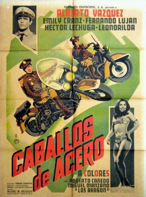 Смотреть фильм Caballos de acero (1967) онлайн в хорошем качестве SATRip