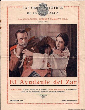 Смотреть фильм Царский адъютант / Der Adjutant des Zaren (1929) онлайн в хорошем качестве SATRip