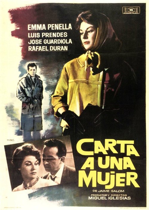 Смотреть фильм Carta a una mujer (1963) онлайн в хорошем качестве SATRip