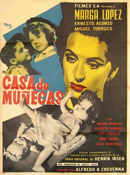 Смотреть фильм Casa de muñecas (1954) онлайн в хорошем качестве SATRip