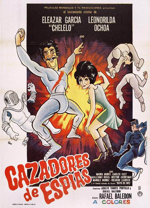 Смотреть фильм Cazadores de espías (1969) онлайн в хорошем качестве SATRip