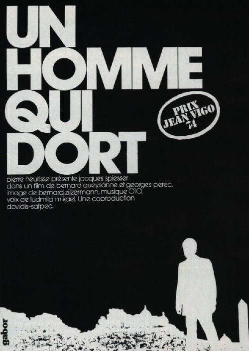 Смотреть фильм Человек, который спит / Un homme qui dort (1974) онлайн в хорошем качестве SATRip