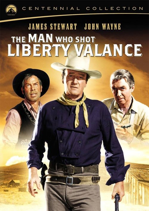 Смотреть фильм Человек, который застрелил Либерти Вэланса / The Man Who Shot Liberty Valance (1962) онлайн в хорошем качестве SATRip