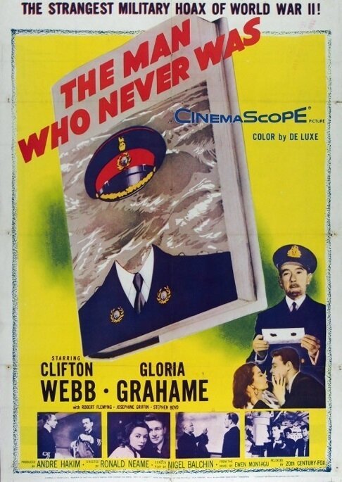 Смотреть фильм Человек, которого никогда не было / The Man Who Never Was (1955) онлайн в хорошем качестве SATRip