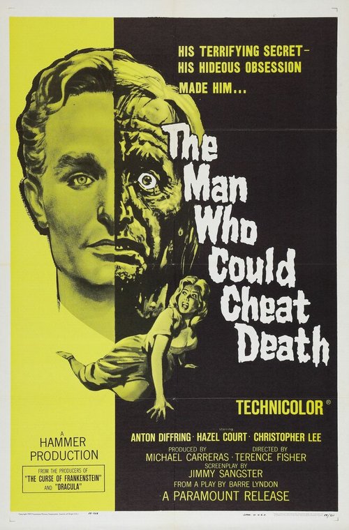 Смотреть фильм Человек, обманувший смерть / The Man Who Could Cheat Death (1959) онлайн в хорошем качестве SATRip