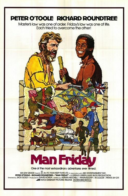 Смотреть фильм Человек по имени Пятница / Man Friday (1975) онлайн в хорошем качестве SATRip