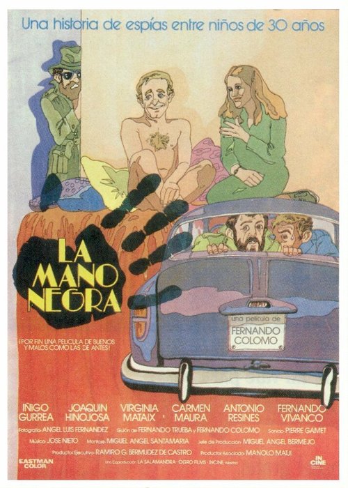 Смотреть фильм Черная рука / La mano negra (1980) онлайн в хорошем качестве SATRip