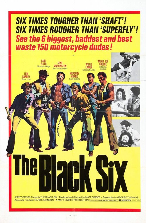 Смотреть фильм Черная шестерка / The Black 6 (1973) онлайн в хорошем качестве SATRip