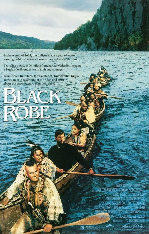 Смотреть фильм Черная сутана / Black Robe (1991) онлайн в хорошем качестве HDRip