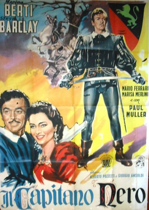 Смотреть фильм Черный капитан / Il capitano nero (1951) онлайн в хорошем качестве SATRip