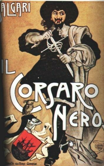 Смотреть фильм Черный корсар / Il corsaro nero (1938) онлайн в хорошем качестве SATRip