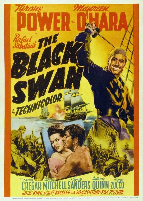 Смотреть фильм Черный лебедь / The Black Swan (1942) онлайн в хорошем качестве SATRip