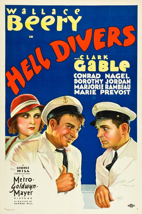 Смотреть фильм Чертовы ныряльщики / Hell Divers (1931) онлайн в хорошем качестве SATRip