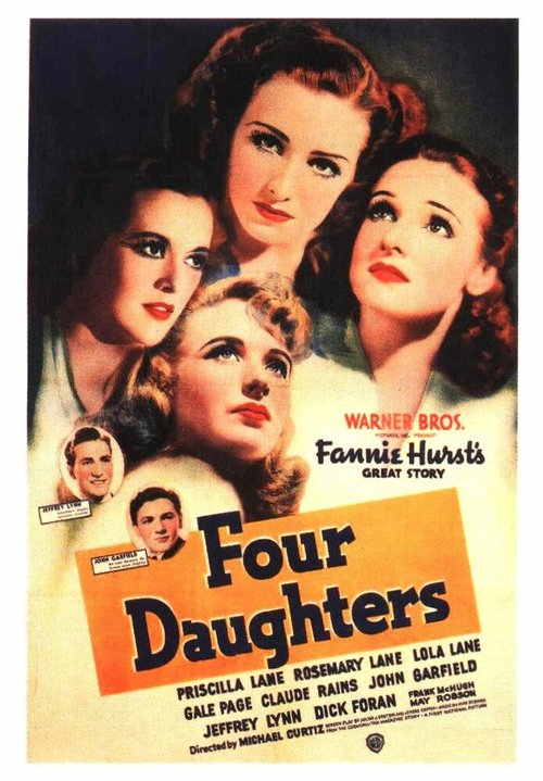 Смотреть фильм Четыре дочери / Four Daughters (1938) онлайн в хорошем качестве SATRip