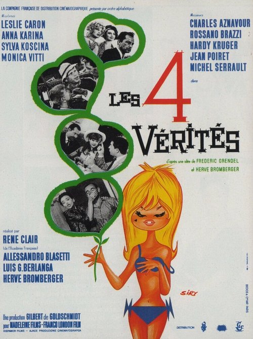 Смотреть фильм Четыре истины / Les quatre vérités (1962) онлайн в хорошем качестве SATRip