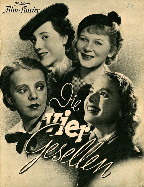 Смотреть фильм Четыре стипендиата / Die vier Gesellen (1938) онлайн в хорошем качестве SATRip