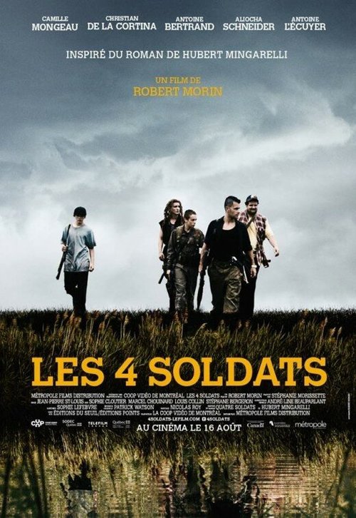 Смотреть фильм Четверо солдат / Les 4 soldats (2013) онлайн в хорошем качестве HDRip
