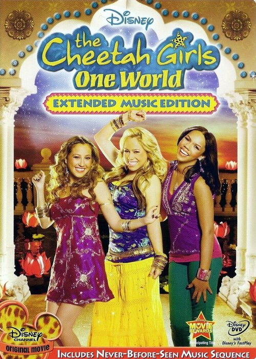 Смотреть фильм Чита Гёрлз в Индии / The Cheetah Girls: One World (2008) онлайн в хорошем качестве HDRip