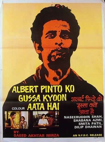 Смотреть фильм Что делает Альберт Пинто когда сердится? / Albert Pinto Ko Gussa Kyon Ata Hai (1980) онлайн в хорошем качестве SATRip