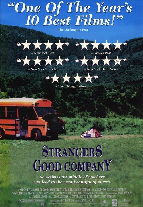Смотреть фильм Чужие в приятной компании / Strangers in Good Company (1990) онлайн в хорошем качестве HDRip