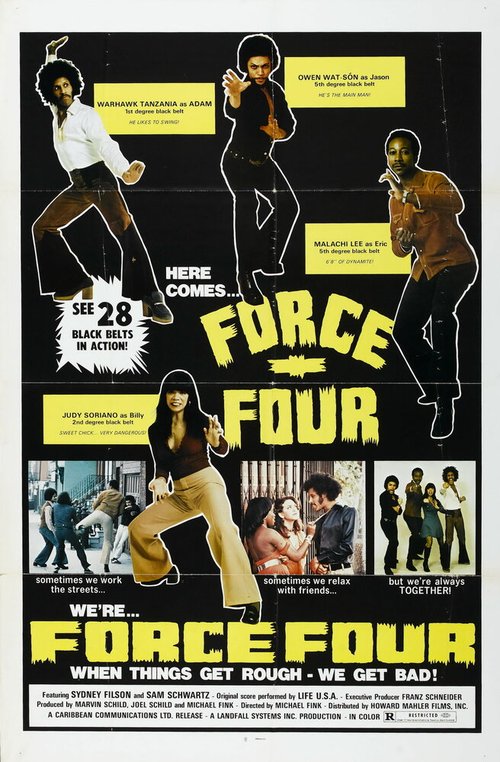 Смотреть фильм Чёрная группа / Black Force (1975) онлайн в хорошем качестве SATRip