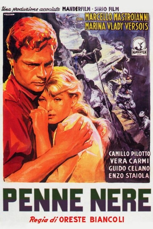 Смотреть фильм Чёрные перья / Penne nere (1952) онлайн в хорошем качестве SATRip