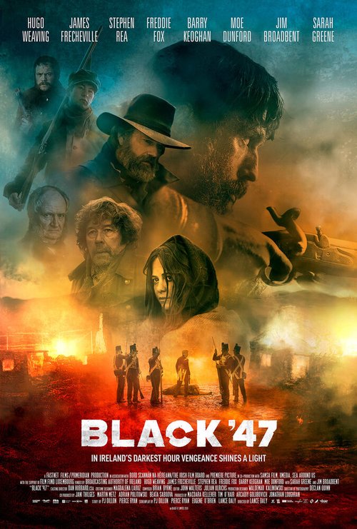 Смотреть фильм Чёрный 47-й / Black '47 (2017) онлайн в хорошем качестве HDRip
