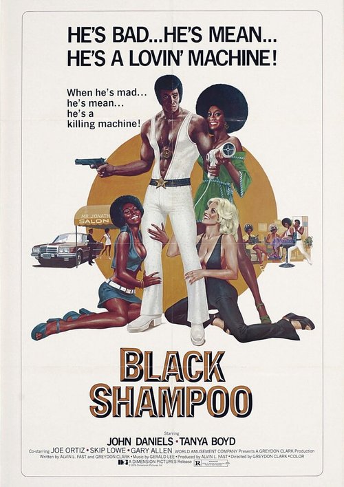 Смотреть фильм Чёрный шампунь / Black Shampoo (1976) онлайн в хорошем качестве SATRip