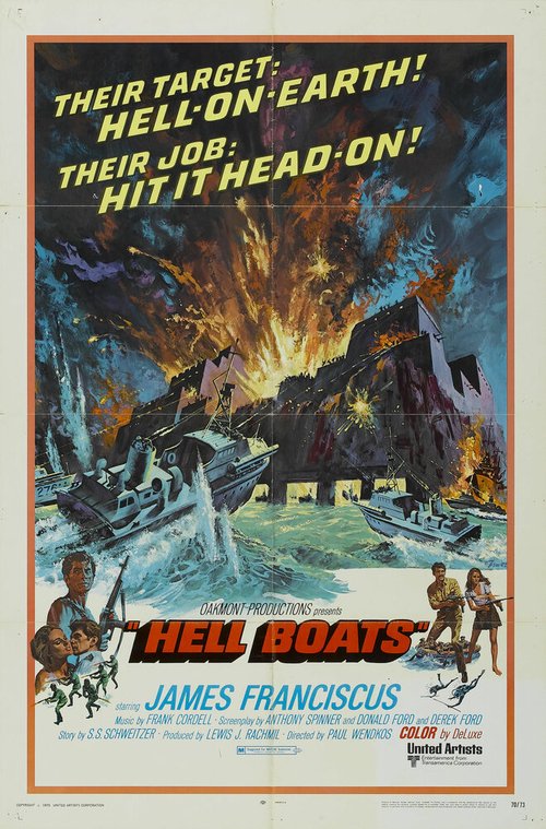 Смотреть фильм Чёртовы лодки / Hell Boats (1970) онлайн в хорошем качестве SATRip