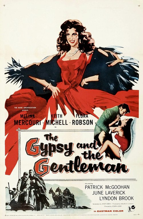 Смотреть фильм Цыганка и джентльмен / The Gypsy and the Gentleman (1957) онлайн в хорошем качестве SATRip