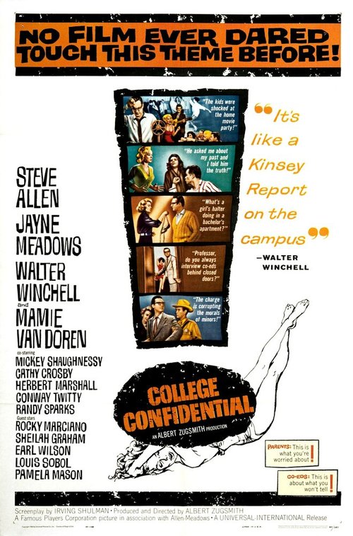 Смотреть фильм College Confidential (1960) онлайн в хорошем качестве SATRip