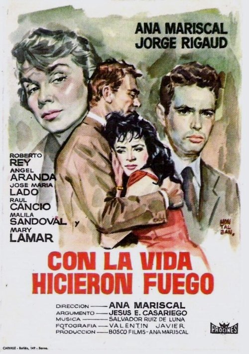 Смотреть фильм Con la vida hicieron fuego (1959) онлайн в хорошем качестве SATRip