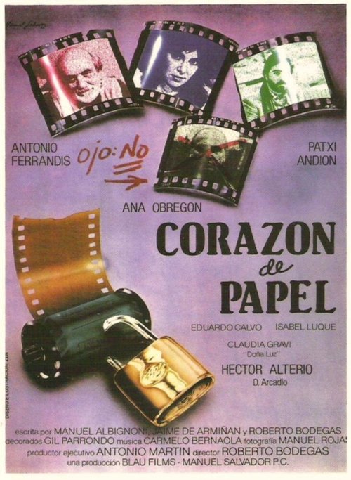 Смотреть фильм Corazón de papel (1982) онлайн 