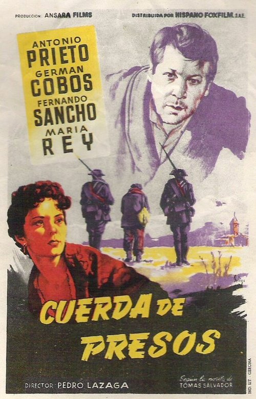 Смотреть фильм Cuerda de presos (1956) онлайн в хорошем качестве SATRip