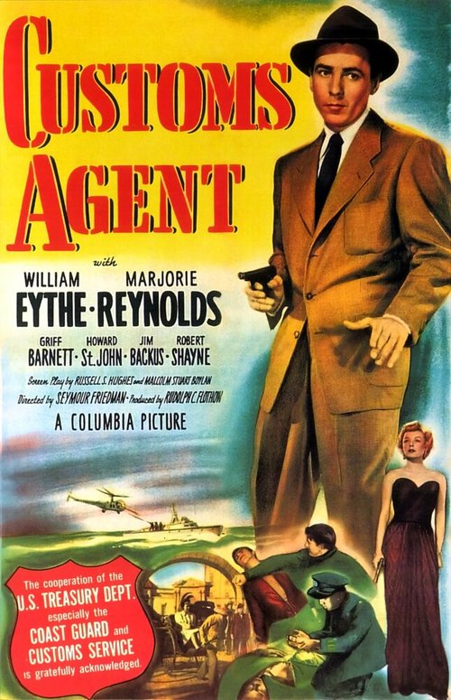 Смотреть фильм Customs Agent (1950) онлайн в хорошем качестве SATRip