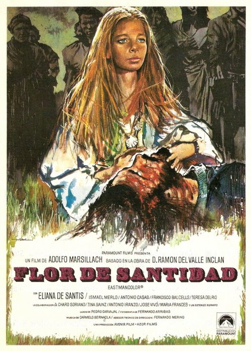 Смотреть фильм Цветы святости / Flor de santidad (1973) онлайн в хорошем качестве SATRip