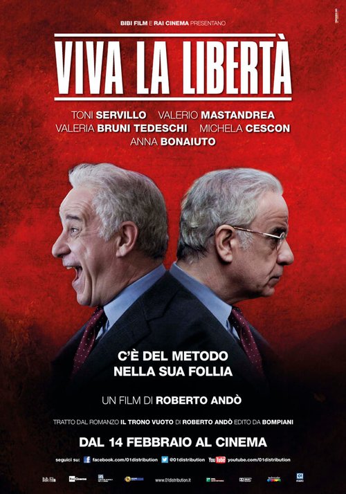 Смотреть фильм Да здравствует свобода / Viva la libertà (2013) онлайн в хорошем качестве HDRip