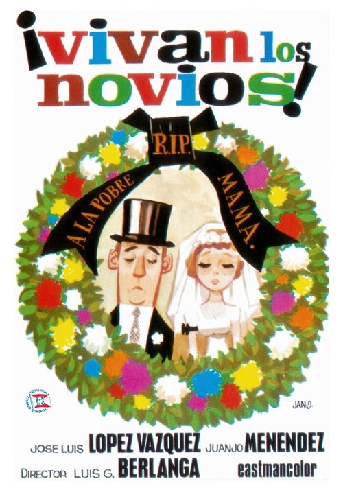Смотреть фильм Да здравствуют жених и невеста! / ¡Vivan los novios! (1970) онлайн в хорошем качестве SATRip