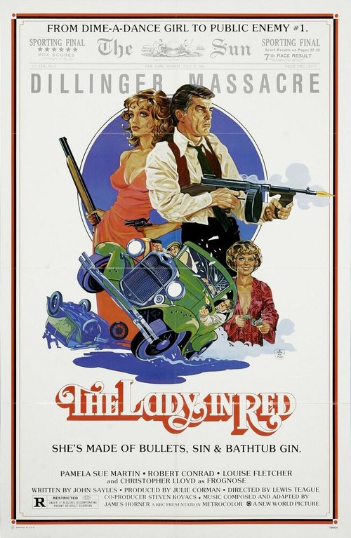 Смотреть фильм Дама в красном / The Lady in Red (1979) онлайн в хорошем качестве SATRip