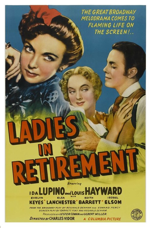 Смотреть фильм Дамы в отставке / Ladies in Retirement (1941) онлайн в хорошем качестве SATRip