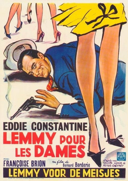Смотреть фильм Дамский угодник / Lemmy pour les dames (1962) онлайн в хорошем качестве SATRip