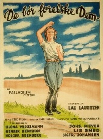 Смотреть фильм De bør forelske Dem (1935) онлайн в хорошем качестве SATRip
