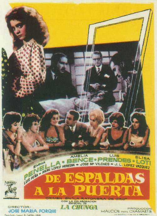 Смотреть фильм De espaldas a la puerta (1959) онлайн в хорошем качестве SATRip