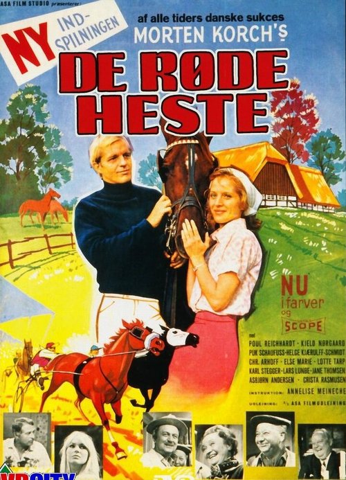 Смотреть фильм De røde heste (1968) онлайн в хорошем качестве SATRip