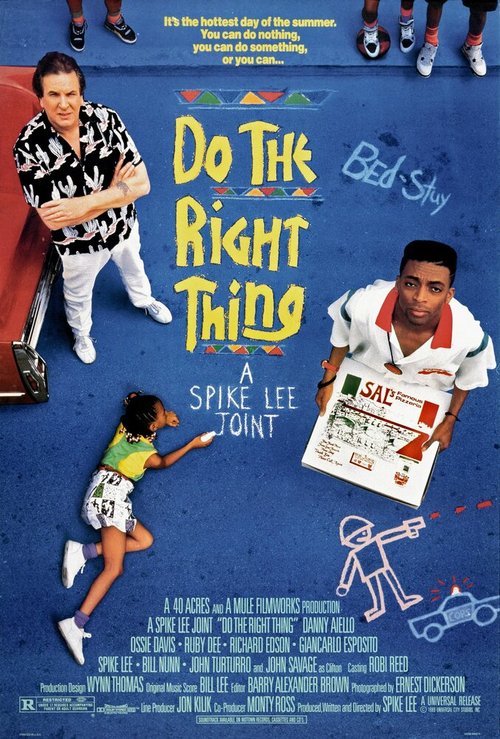 Смотреть фильм Делай, как надо / Do the Right Thing (1989) онлайн в хорошем качестве SATRip